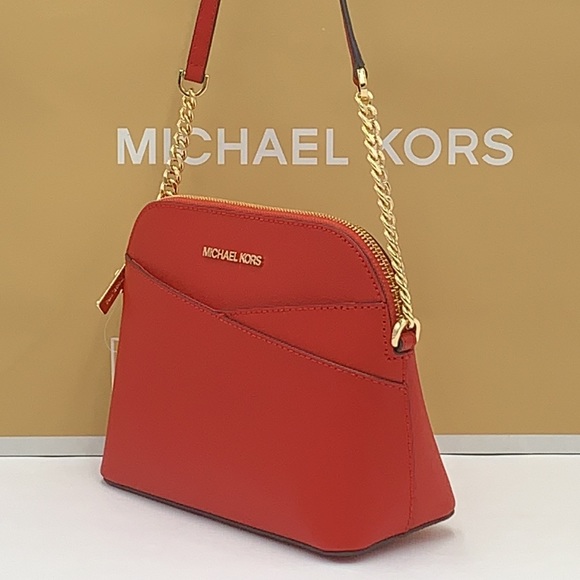 MICHAEL KORS
Jet Set Travel Medium Logo Dome Crossbody Bag FLAME COLOR - Picture 4 of 15